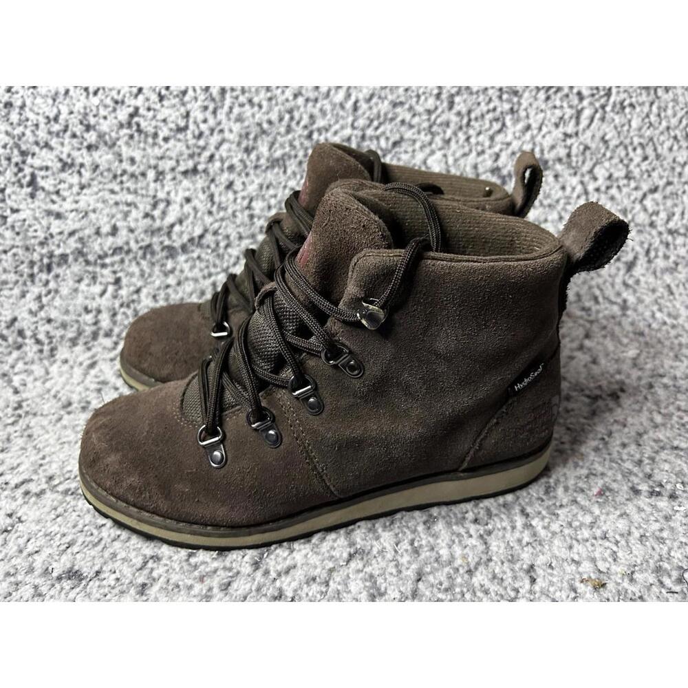The North Face Junior Ballard WP Brown Waterproof HIKING BOOTS - US 4 EU 36